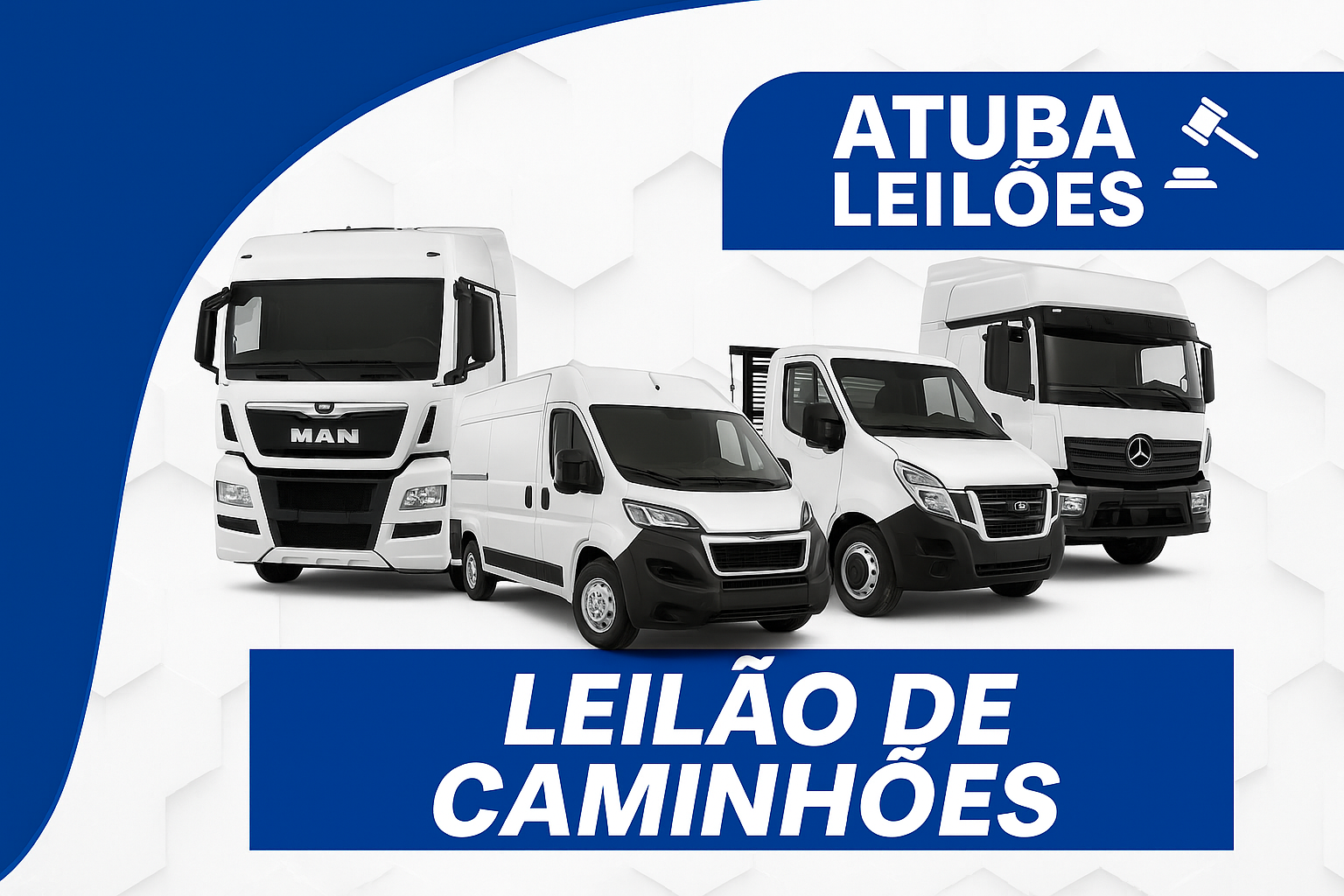 LEILÃO DE CAMINHÕES - 16/07