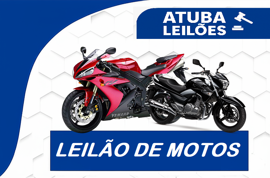 LEILÃO DE MOTOS - 25/07